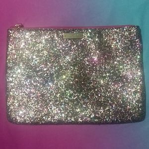 Kate Spade Glitter Pouch/Clutch